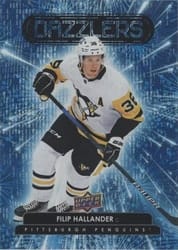 2022-23 Upper Deck Dazzlers Filip Hallander #DZ-56 card