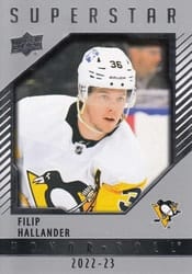 2022-23 Upper Deck Honor Roll Filip Hallander #HR63 card