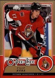 2008-09 O-Pee-Chee Base Set Filip Kuba #652 card