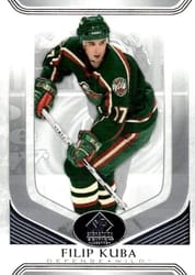 2020-21 SP Signature Edition Legends Base Set Filip Kuba #65 card