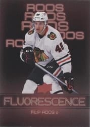 2022-23 Upper Deck Flourescence Gold Parallel Filip Roos #F-30 card