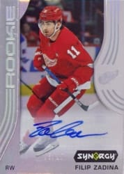 2019-20 Upper Deck Synergy Base Set Filip Zadina #93 card