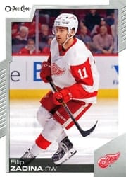 2020-21 O-Pee-Chee Base Set Filip Zadina #313 card