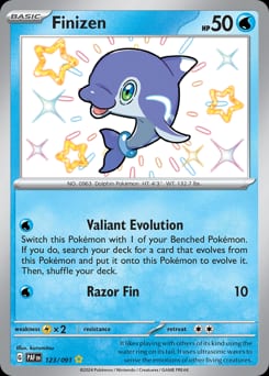 Paldean Fates Finizen #123 card