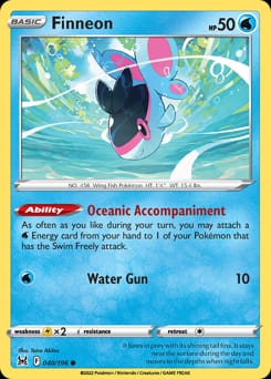 Lost Origin Finneon #40 card