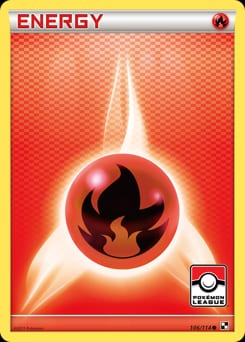 2011 Black & White Fire Energy #106 card
