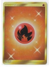2017 Burning Shadows Fire Energy #167 card