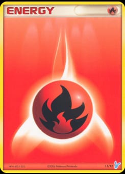 2006 EX Trainer Kit 2 Minun Fire Energy #11 card