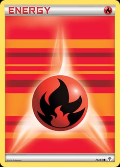 2016 Generations Fire Energy #76 card
