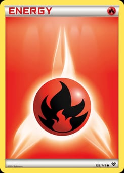 2014 XY Fire Energy #133 card