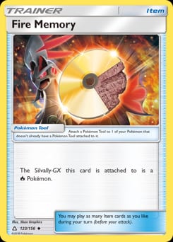Ultra Prism Fire Memory #123 card
