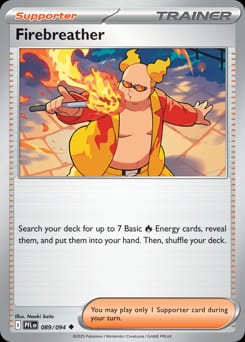Phantasmal Flames Firebreather #89 card
