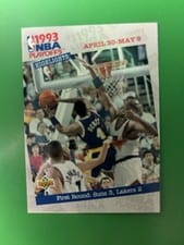 1993-94 Upper Deck Base Set First Round: Suns 3, Lakers 2 #182 card