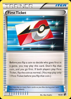 2012 Dragon Vault First Ticket #19 card