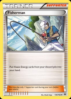 BREAKthrough Fisherman #136 card