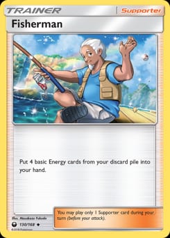 Celestial Storm Fisherman #130 card