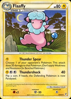 Call of Legends Flaaffy #43 card