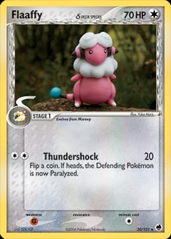 2006 Dragon Frontiers Flaaffy δ #30 card