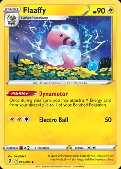 Evolving Skies Flaaffy #55 card