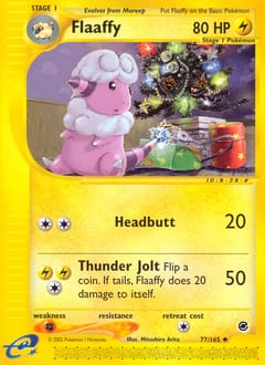 Expedition Base Set Flaaffy #77 card
