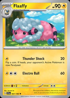 Scarlet & Violet Flaaffy #67 card