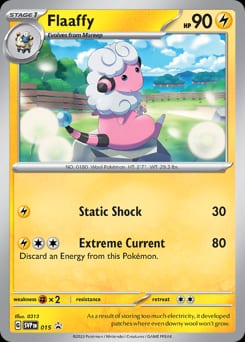 Scarlet & Violet Black Star Promos Flaaffy #15 card