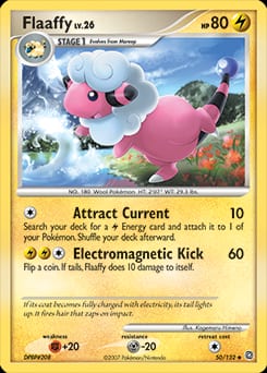 Secret Wonders Flaaffy #50 card