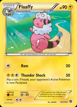 Steam Siege Flaaffy #39 card