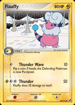 Unseen Forces Flaaffy #56 card