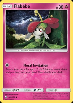 Cosmic Eclipse Flabébé #149 card