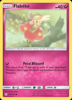 Cosmic Eclipse Flabébé #150 card