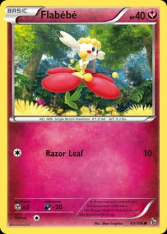 Flashfire Flabébé #63 card