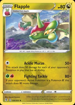 Evolving Skies Flapple #120 card