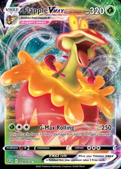 Battle Styles Flapple VMAX #19 card