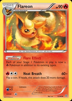2015 Ancient Origins Flareon #13 card