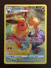Brilliant Stars Trainer Gallery Flareon #TG01 card