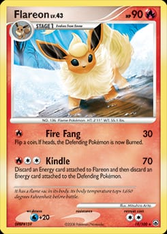 Majestic Dawn Flareon #19 card