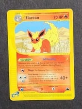 Skyridge Flareon #8 card