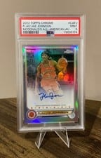 2022 Topps Chrome McDonald's All American Topps Chrome Autographs Flau’jae Johnson #CA-FJ card