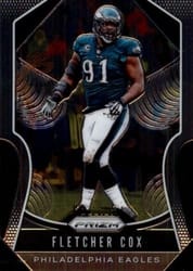 2019 Panini Prizm Base Set Fletcher Cox #58 card
