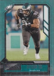 2020 Panini Playbook Base Set Fletcher Cox #57 card