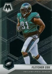 2021 Panini Mosaic Base Set Fletcher Cox #165 card