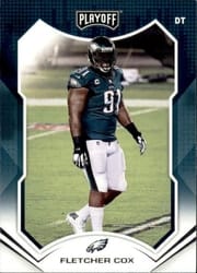 2021 Panini Playoff Base Set Fletcher Cox #117 card