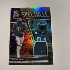 2021 Panini Spectra Sunday Spectacle Fletcher Cox #SS-FC card