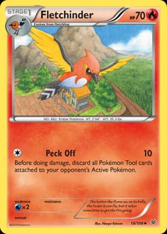 Roaring Skies Fletchinder #14 card