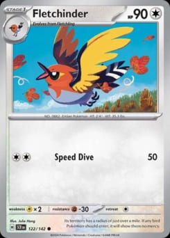 Stellar Crown Fletchinder #122 card