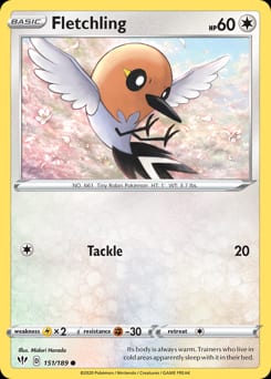 Darkness Ablaze Fletchling #151 card