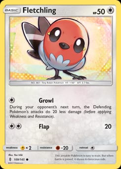 Guardians Rising Fletchling #109 card
