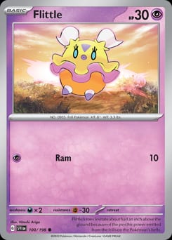 Scarlet & Violet Flittle #100 card