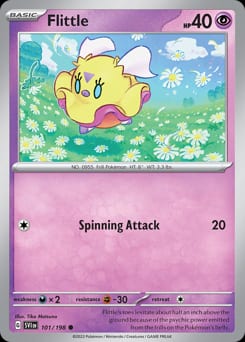 Scarlet & Violet Flittle #101 card